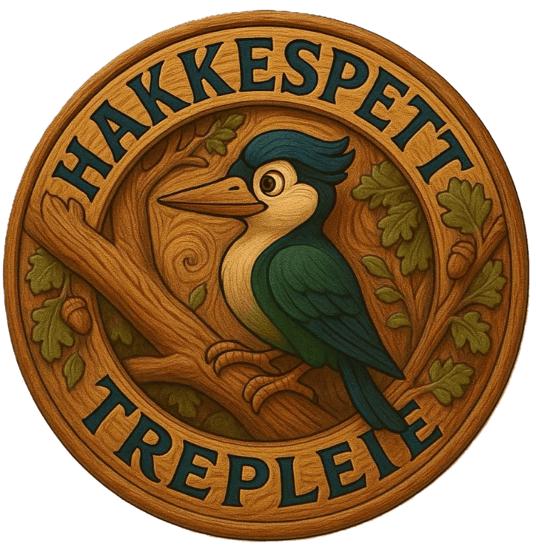 Logo av Hakkespett Trepleie AS